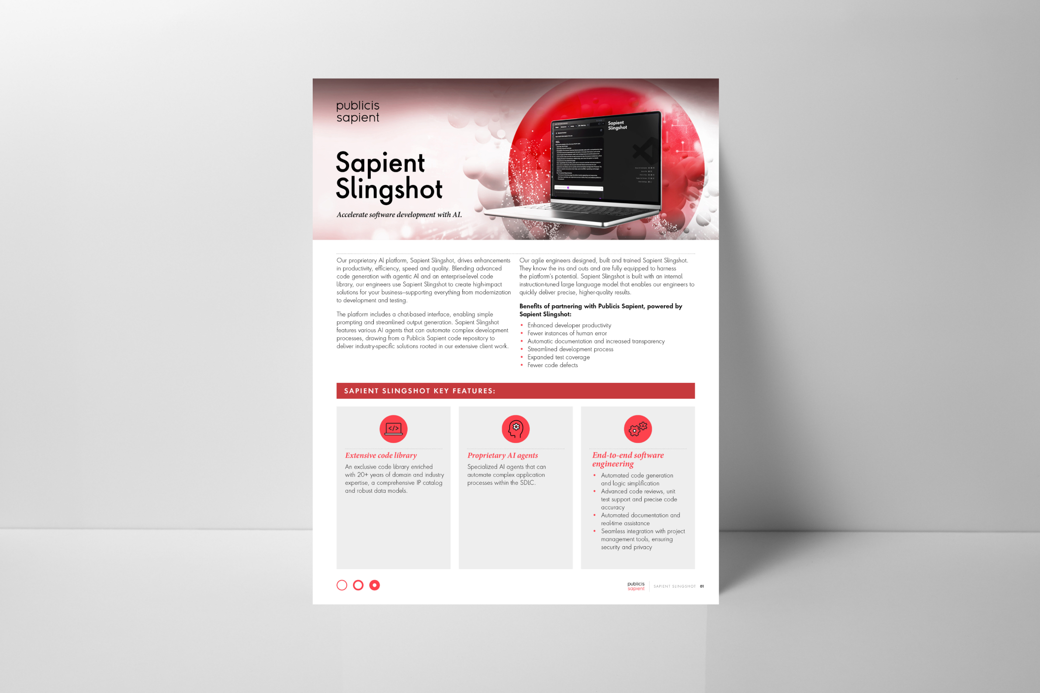 cover of Sapient Slingshot brochure